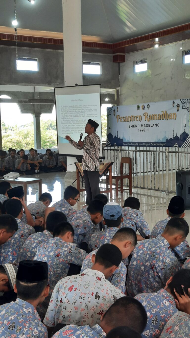 Pesantren Ramadan di SMKN 1 Magelang: Memperdalam Makna Ibadah di Bulan Suci 1446 H