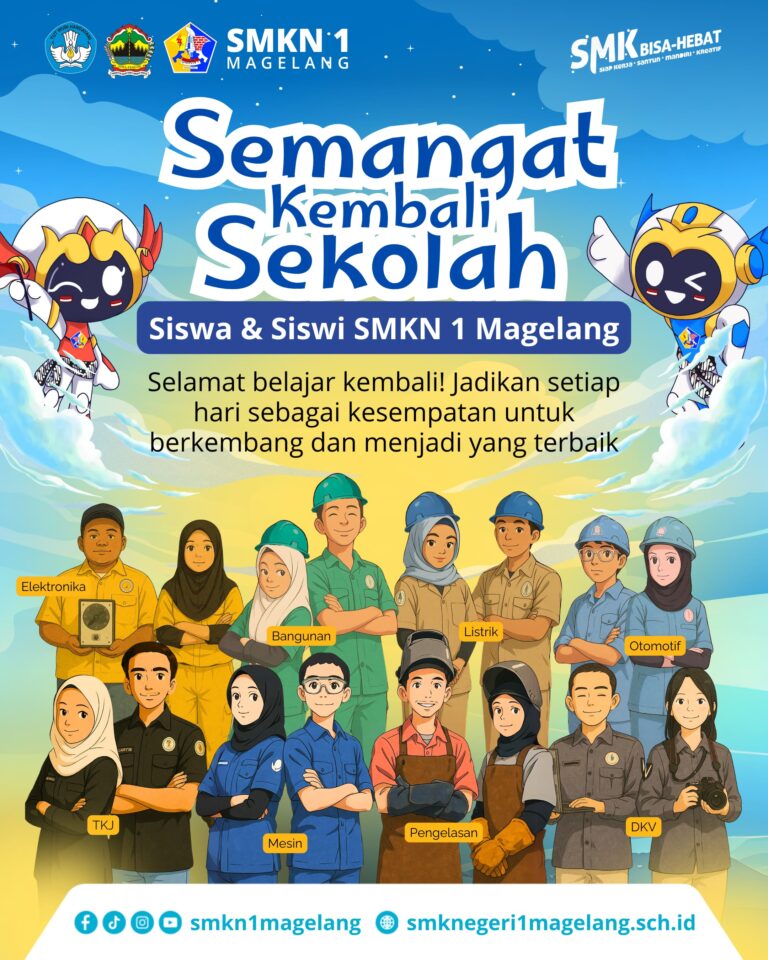 Semangat Baru Sambut Tahun Ajaran! SMKN 1 Magelang Siap Cetak Generasi Hebat