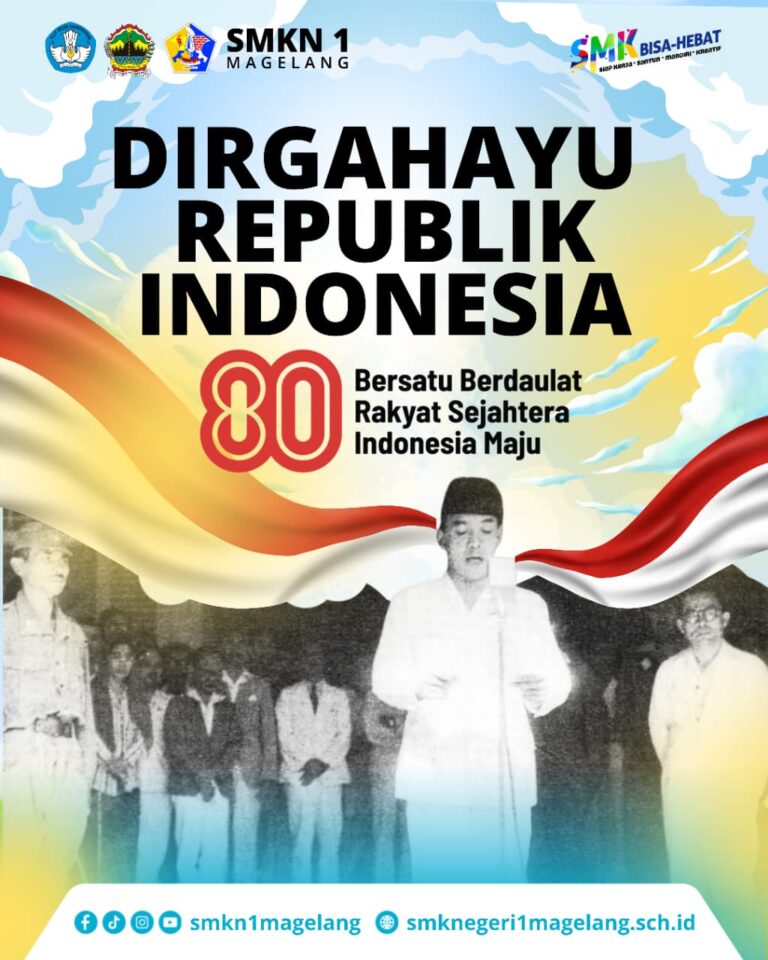 SMKN 1 Magelang Rayakan HUT RI ke-80 dengan Semangat Persatuan dan Kemajuan Bangsa