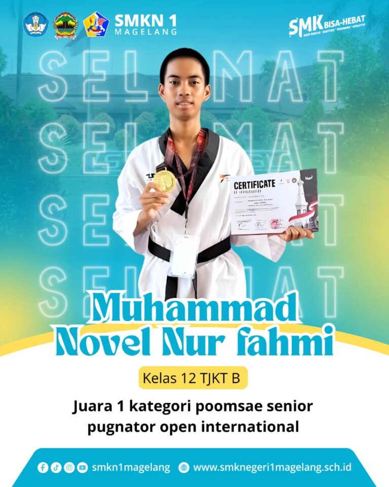 Prestasi Gemilang Siswa SMKN 1 Magelang di Ajang Internasional!