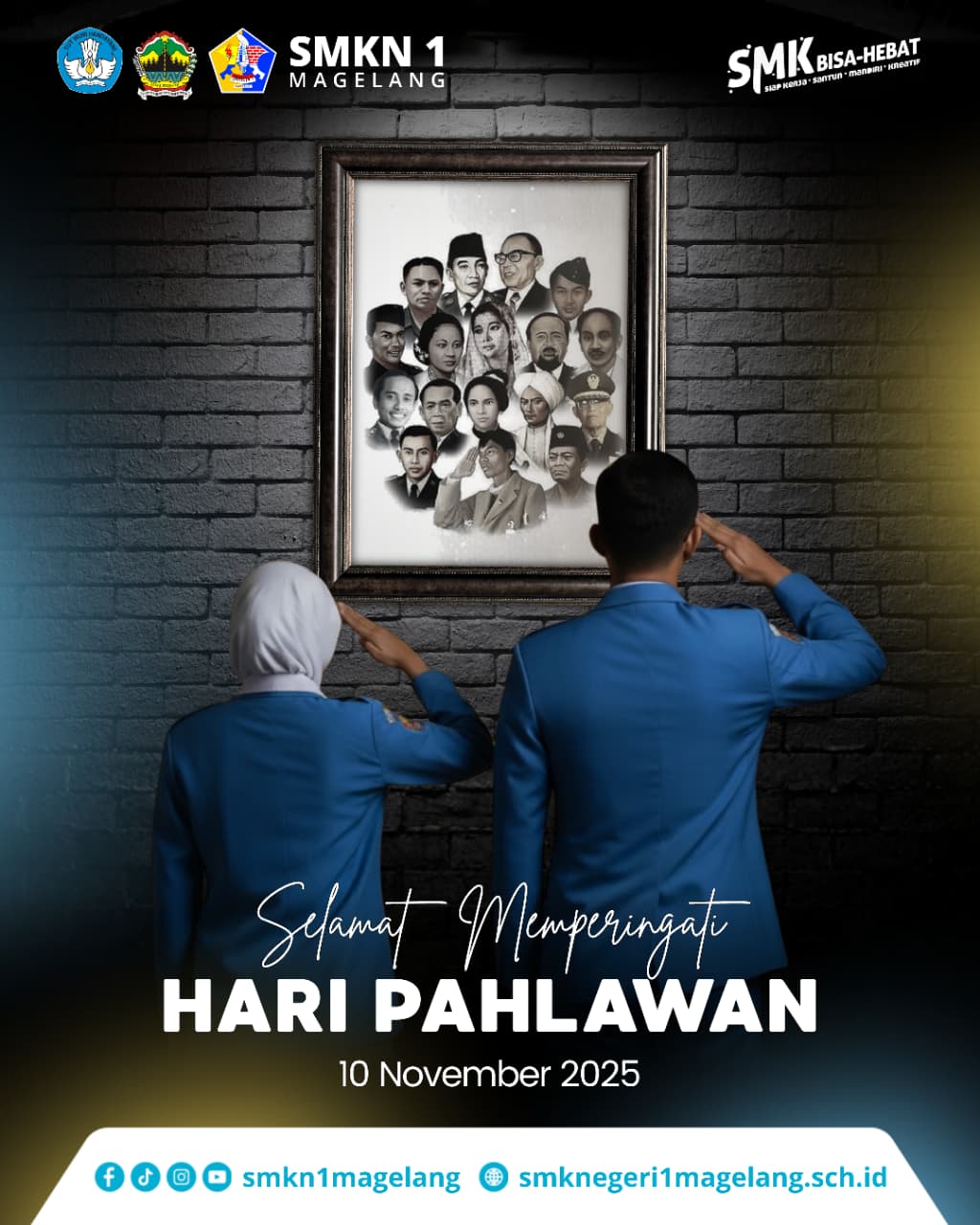 SMKN 1 Magelang Peringati Hari Pahlawan 2025: Kobarkan Semangat Juang, Wujudkan Generasi Berkarakter
