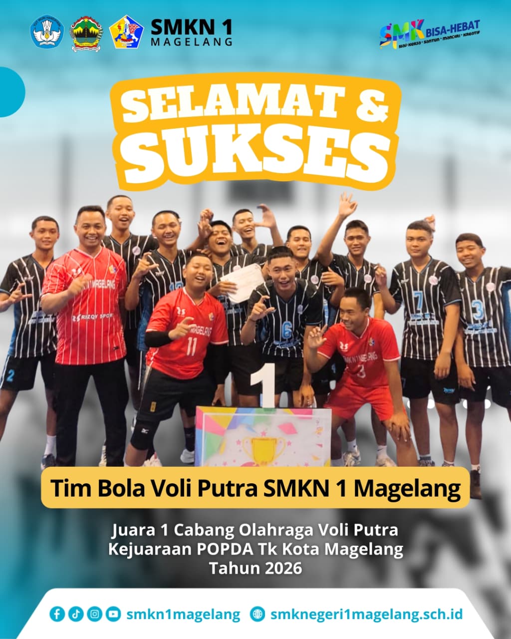 SMKN 1 Magelang Gemparkan POPDA 2026!