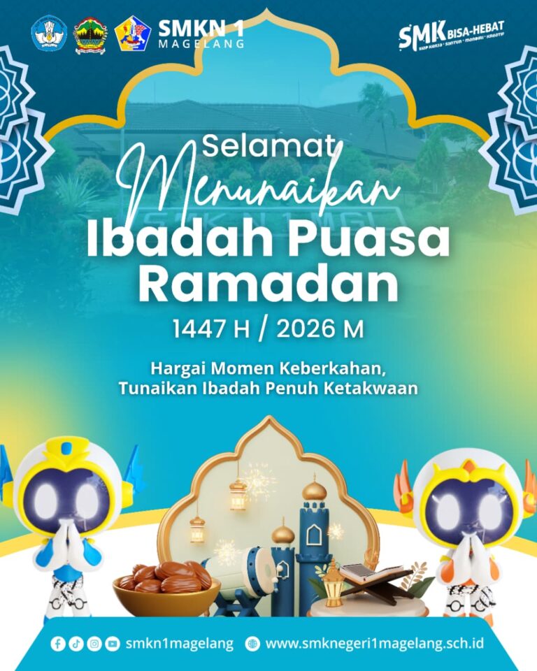 SMKN 1 Magelang Sambut Ramadan 1447 H dengan Semangat Ketakwaan dan Keberkahan