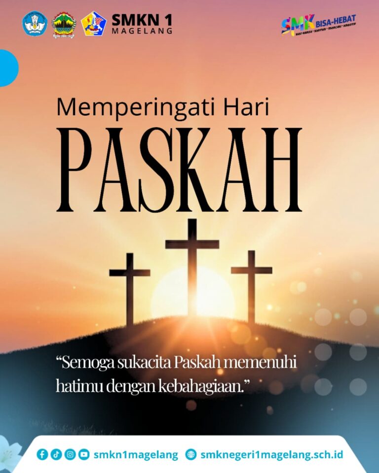 SMK Negeri 1 Magelang Peringati Hari Paskah dengan Penuh Makna dan Sukacita