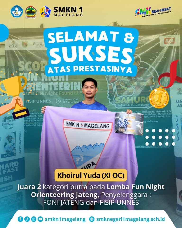 NAVIGASI TEPAT, PRESTASI MEMIKAT! Khoirul Yuda Taklukkan Gelap Malam di Fun Night Orienteering Jateng