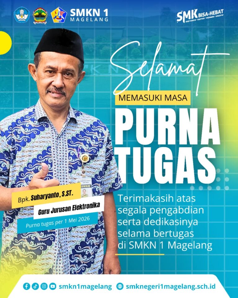 Purna Tugas Penuh Makna: Dedikasi Bpk. Suharyanto, S.ST. Menginspirasi Generasi SMK
