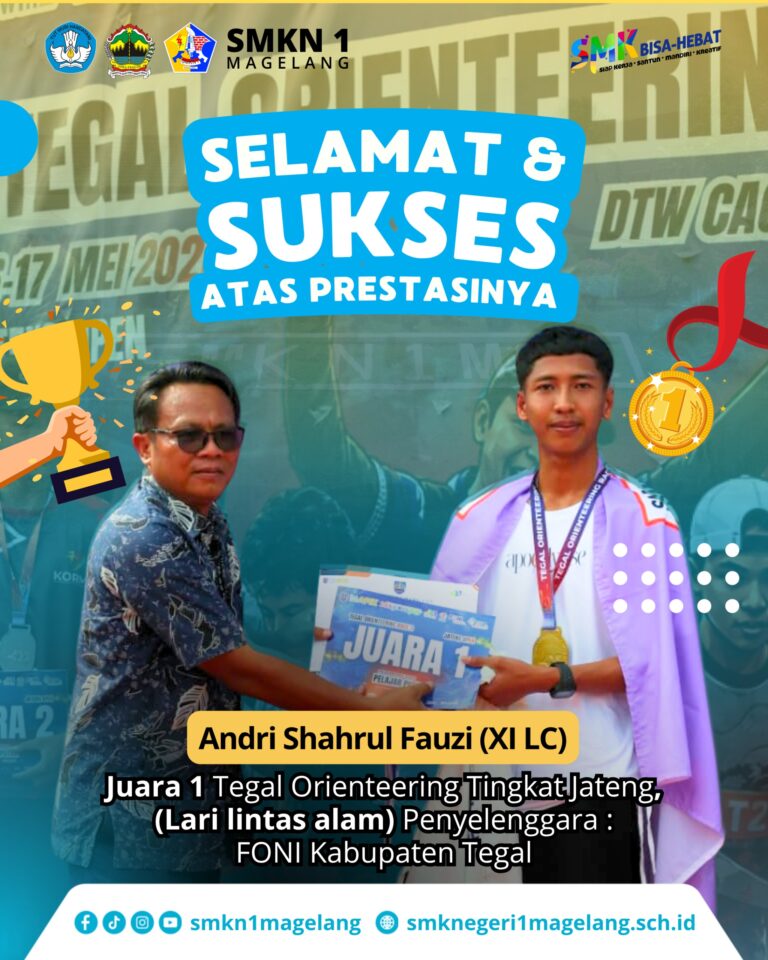 SMKN 1 Magelang Kembali Ukir Prestasi Gemilang di Tingkat Jawa Tengah