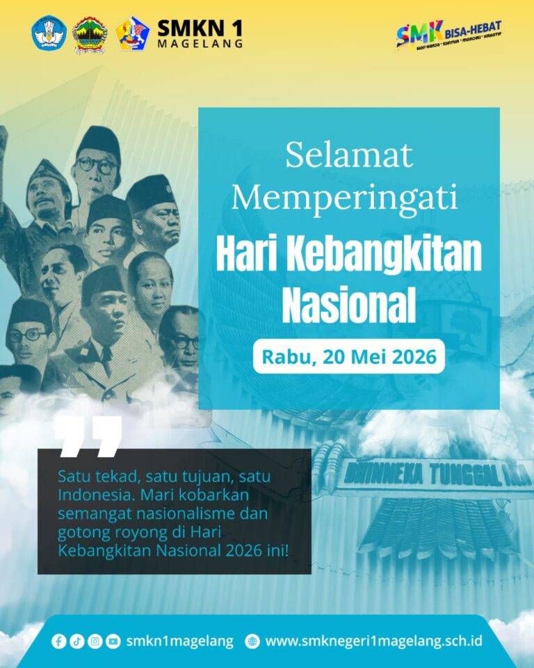 SMKN 1 Magelang Peringati Hari Kebangkitan Nasional 2026 dengan Semangat Persatuan dan Nasionalisme