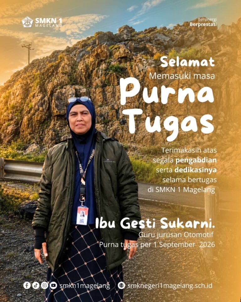Selamat Memasuki Masa Purna Tugas, Ibu Gesti Sukarni
